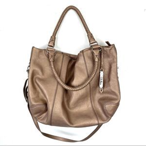 Cole Haan Hobo style leather metallic Purse